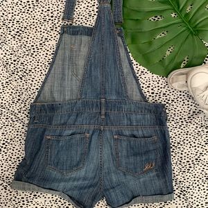 Express Jeans - Express Denim Overall Shorts Express Jeans - Express Denim Overall Shorts